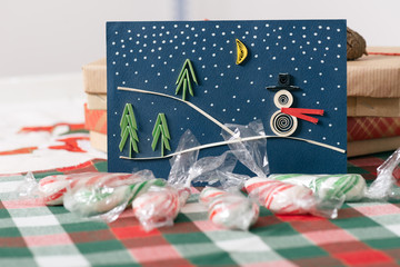 Christmas lollipop.