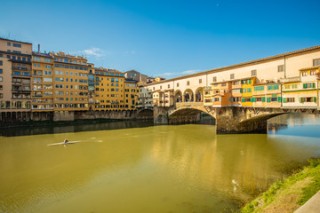 Naklejka premium Ponte Vecchio, Florence, Italy