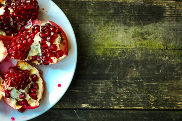 Гранат, настроение, новогодний