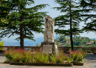 Philosopher from Stilo monumet in Altomonte.
