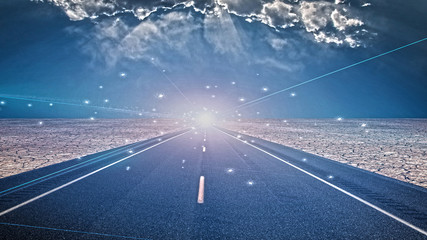 Light in roadway