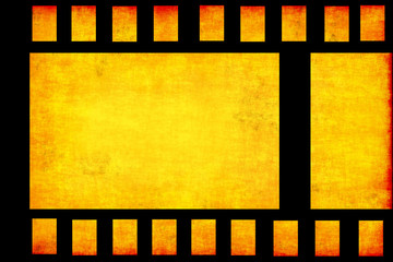 Grunge filmstrip background
