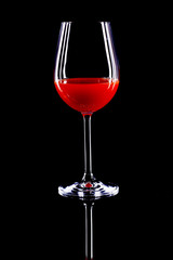 Cocktail
Glas mit rotem Cocktail