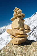 Zen stone tower