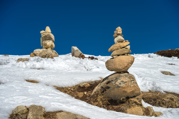 Zen stone tower