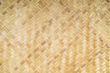 Photo sur Aluminium Bambou Bamboo background/Old and dirty bamboo textured, wall background.