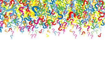 Hintergrund mit Fragezeichen