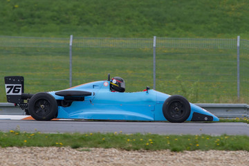 blue formula in the Masaryk circuit Brno