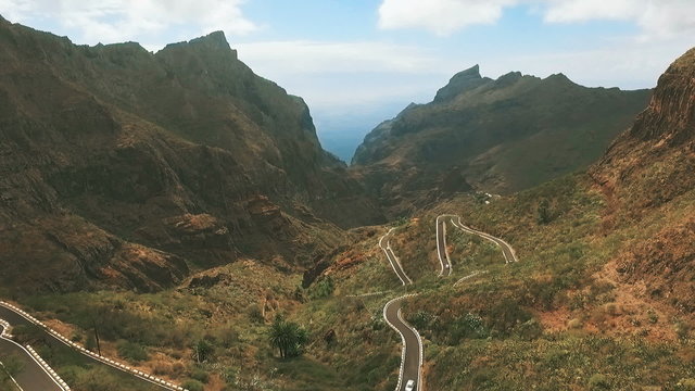 Canyon Masca. Canary Islands. Atlantic  Ocean