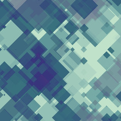 abstract green square background