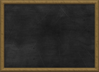 black chalk board