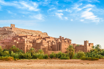 Ksar Ait Benhaddou in the morning, Morocco