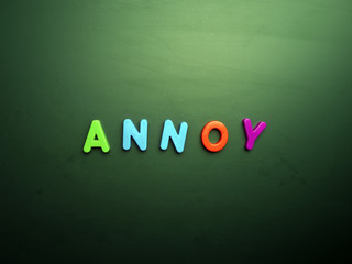 annoy concept