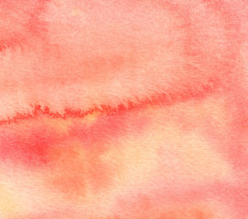 abstract red tones watercolor background