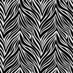 Seamless texture of zebra skin