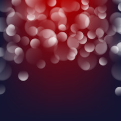 Abstract colored bokeh vector background