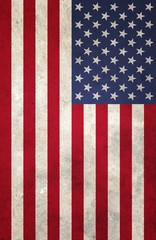 Fototapeta premium Grunge USA Flag