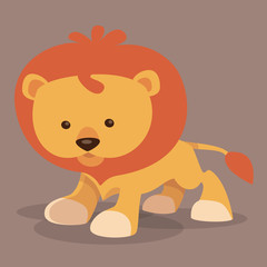 Cute lion