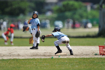 少年野球の練習