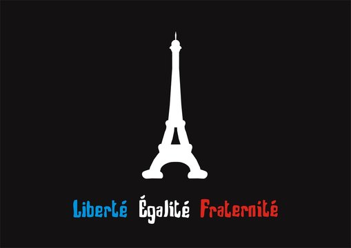 Peace Paris - Libert&eacute;, &Eacute;galit&eacute;, Fraternit&eacute;