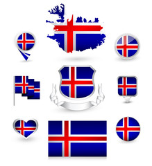 Iceland Flag Collection