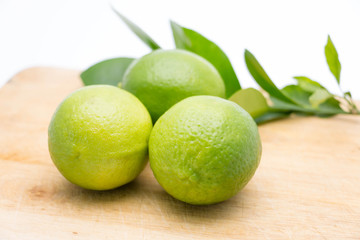 lemon and leaves