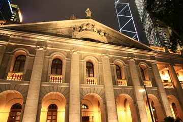 Obraz premium Hong Kong at Night