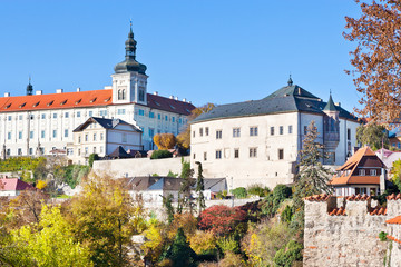 Fototapeta na wymiar gothic Castle (Museum of silver), Central Bohemia, Kutna Hora, Czech republic, Europe