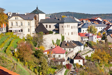 Obraz premium gothic Castle (Museum of silver), Central Bohemia, Kutna Hora, Czech republic, Europe