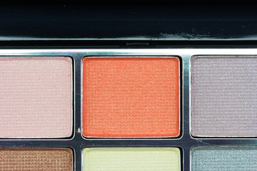 Close up make up collection