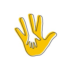 Obraz premium рука