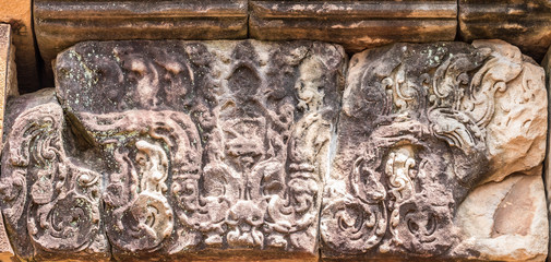 Antique carved stone