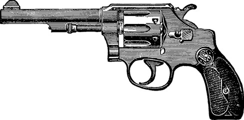 Vintage drawing gun