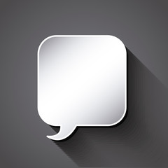 Naklejka premium think text balloon design 