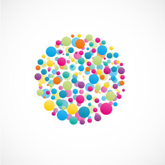 bulle coloré