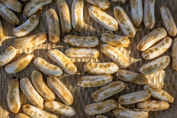 Sun dried banana