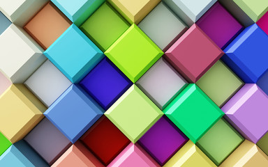 abstract colorful geometric background