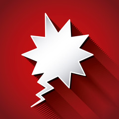 think text balloon design 