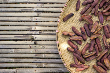 Sun dried banana