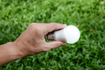 LED bulb with lighting - New technology of bulb
