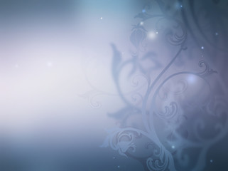 floral ornament background