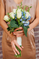 Bouquet with white roses