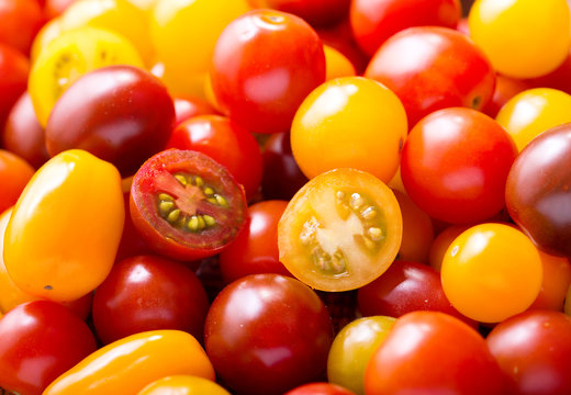 various cherry tomatoes