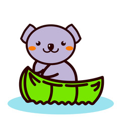 船に乗った動物シリーズ