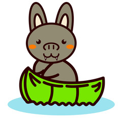 船に乗った動物シリーズ