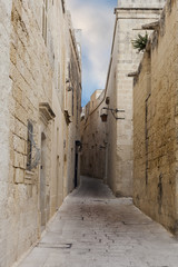 Fototapeta premium Street in Malta