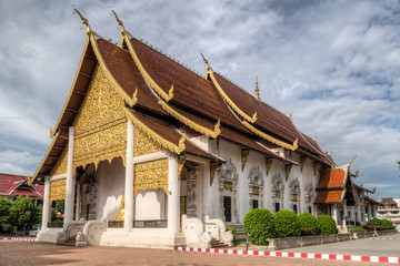 Wat Phantao in Chiang Mai,  Thailand