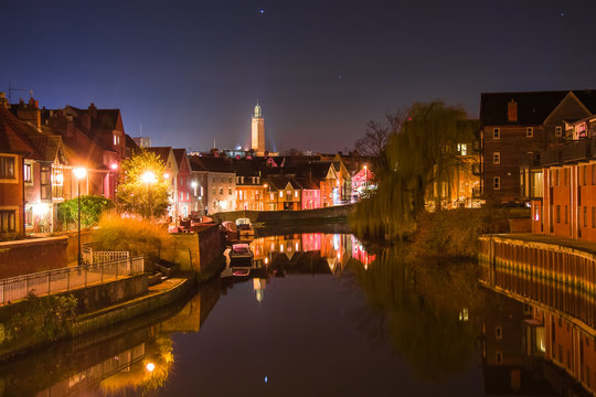 Norwich At Night