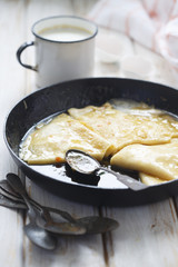 Crepe suzette