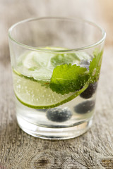 Lime cocktail